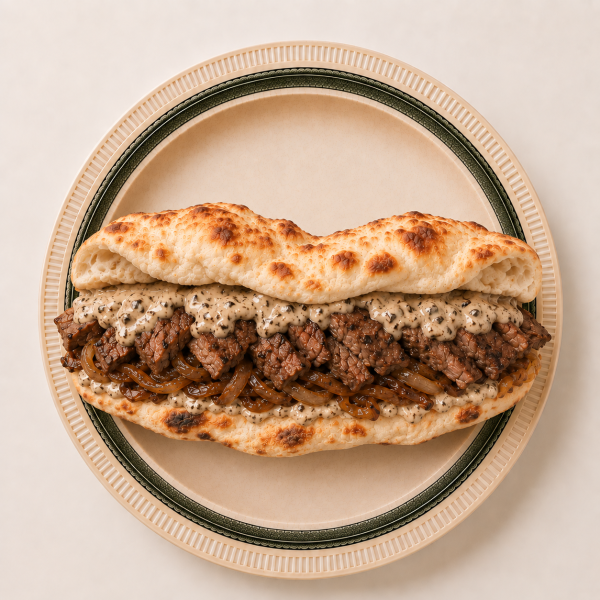 Trüf Mantar Soslu Antrikot Sandviç